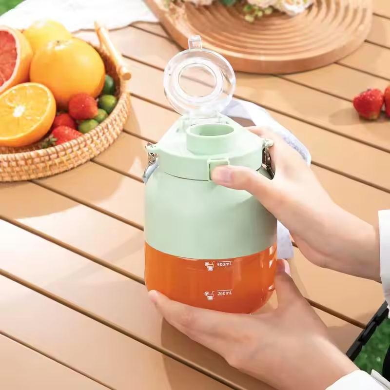 800ml OSTMARS Innovative Smoothie Wireless Electric Quality Rechargeable Vegetable Juice Fruit Blender Portable