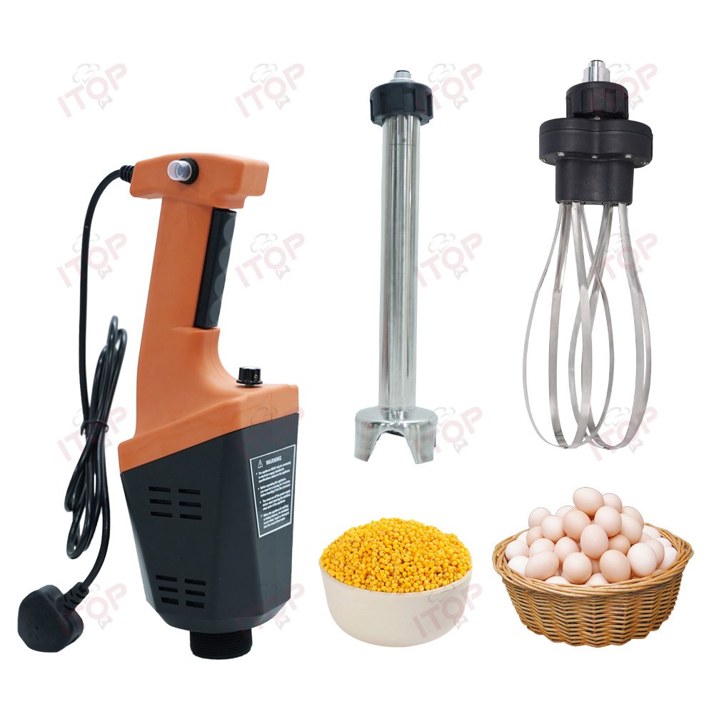 750w Multifunctional Immersion Blender Stainless Steel 3 Blades Hand Stick Blender