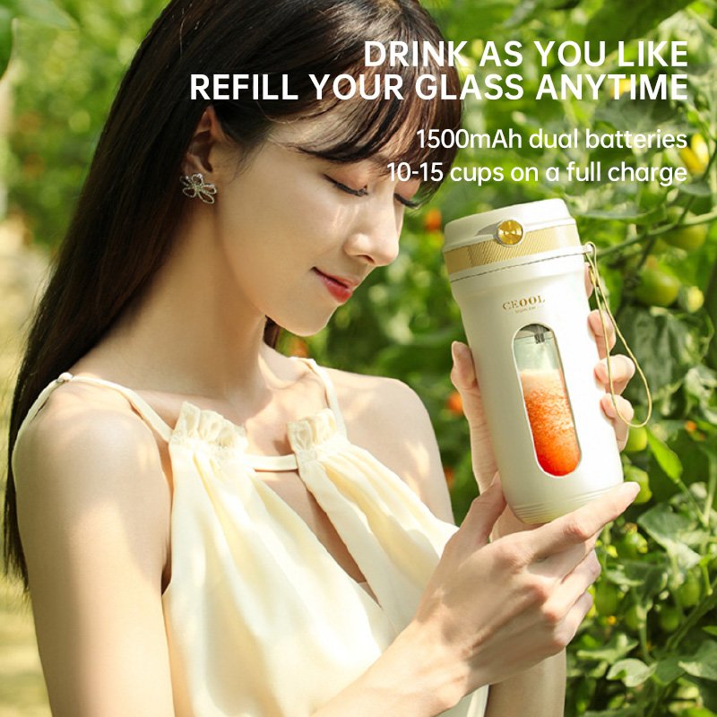 2024 IP68 Z03 Ceool New Mini Type-C Portable Fast Fruit Juicer Blenders and Juicer Hand Blender Cup Ice Crusher Blender Machine