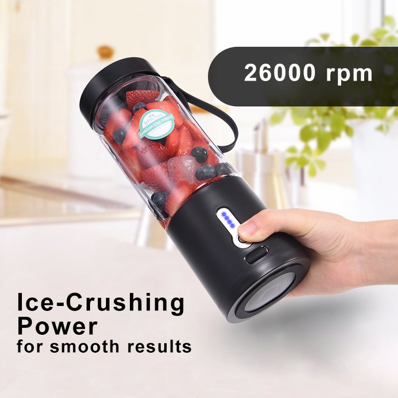 Ligkevan Electric Fresh USB Rechargeable Mixer For Shakes And Smoothies Cup Personal Bottle Mini Juice Portable Juicer Blender