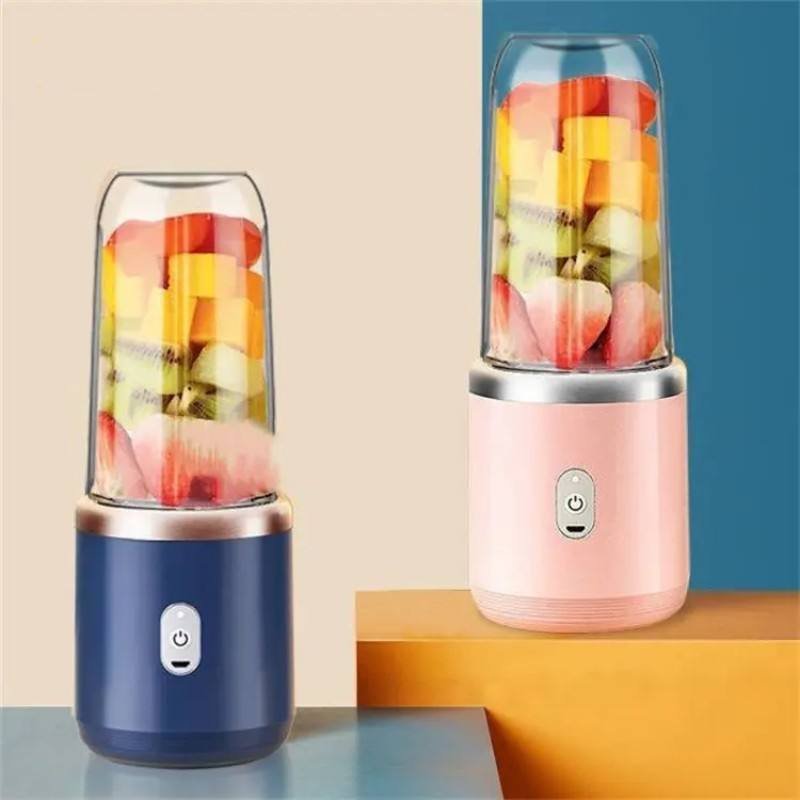 Portable Juicer Cup Extractor Smoothie Food Mixer Ice Crusher Electric Mini Juicer Machine Usb Charging Fruit Squeezer Blender