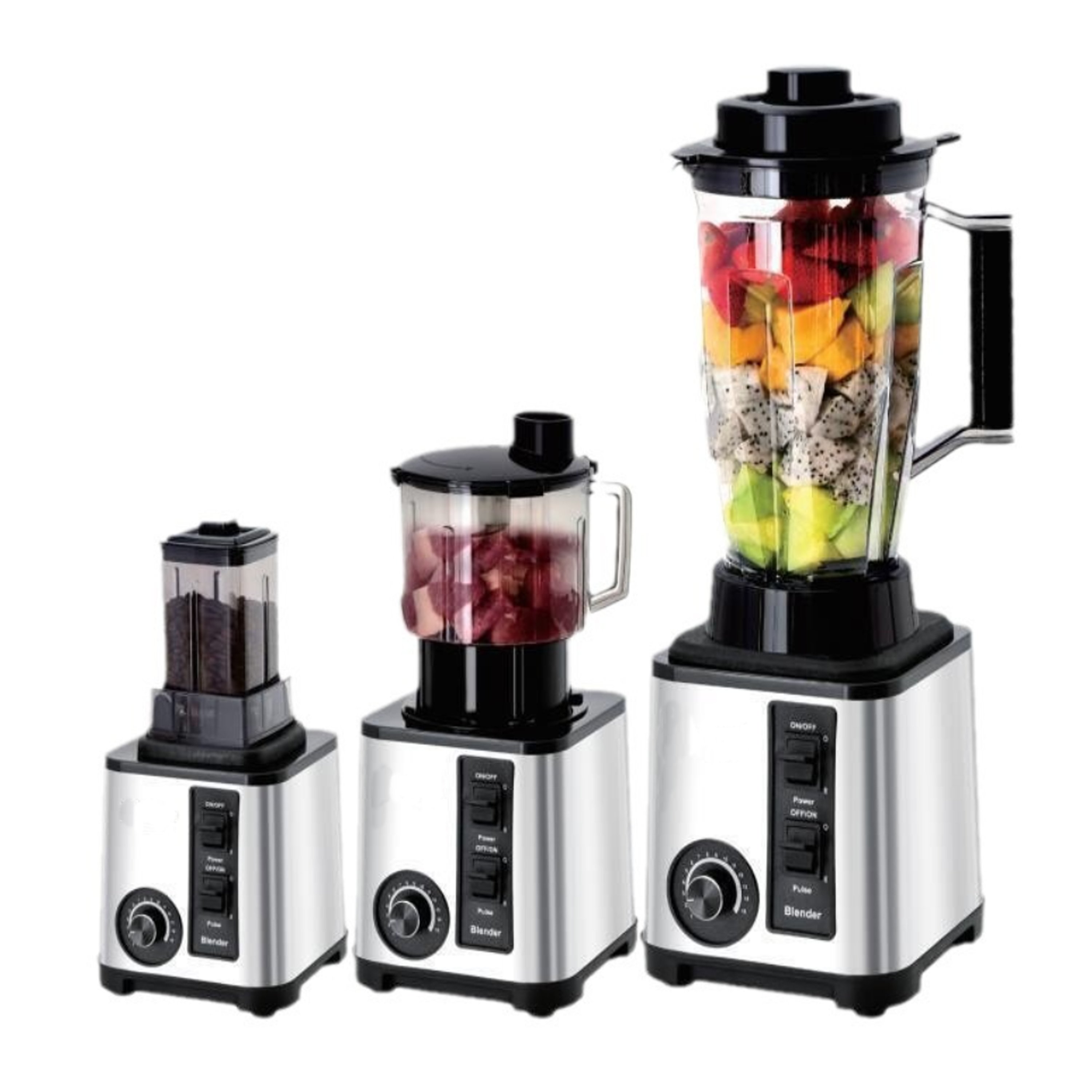 Factory machine commercial 9500W multifunctional 3L blender juicer food processor blender 3 in 1 smoothie blender 3 in 1