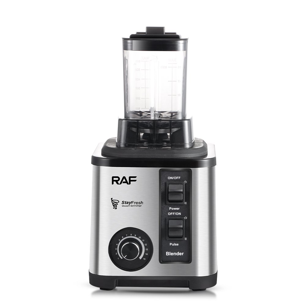 New 3 in 1 Electric Blender Countertop Stainless Steel Blade Smoothies for Fruit Meat Beans