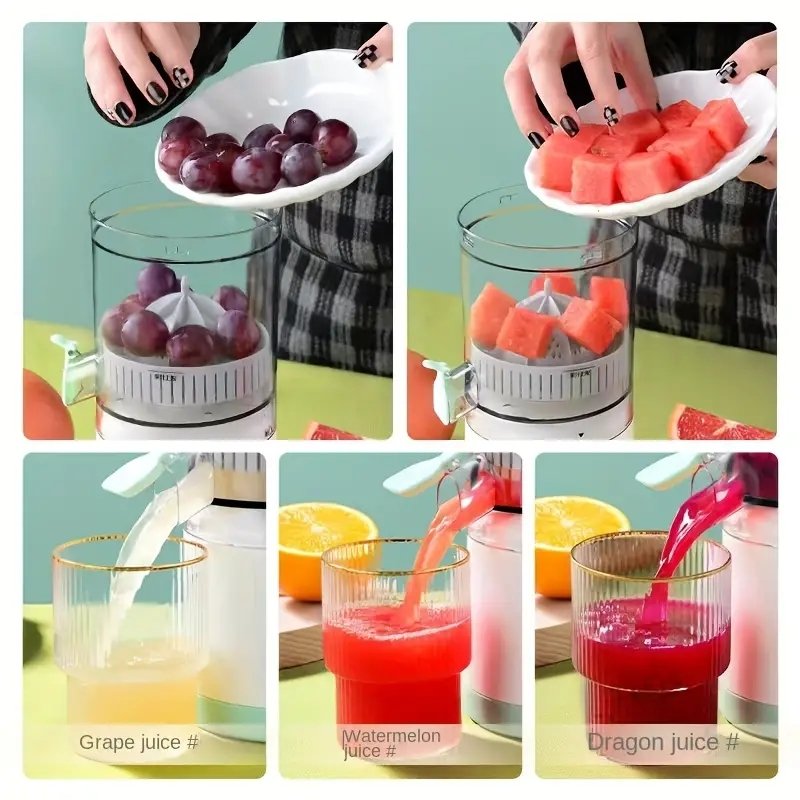 Electric Usb Portable Juicer Mini Blender And Smoothies Six Blades Great For Mixing Portable Blender