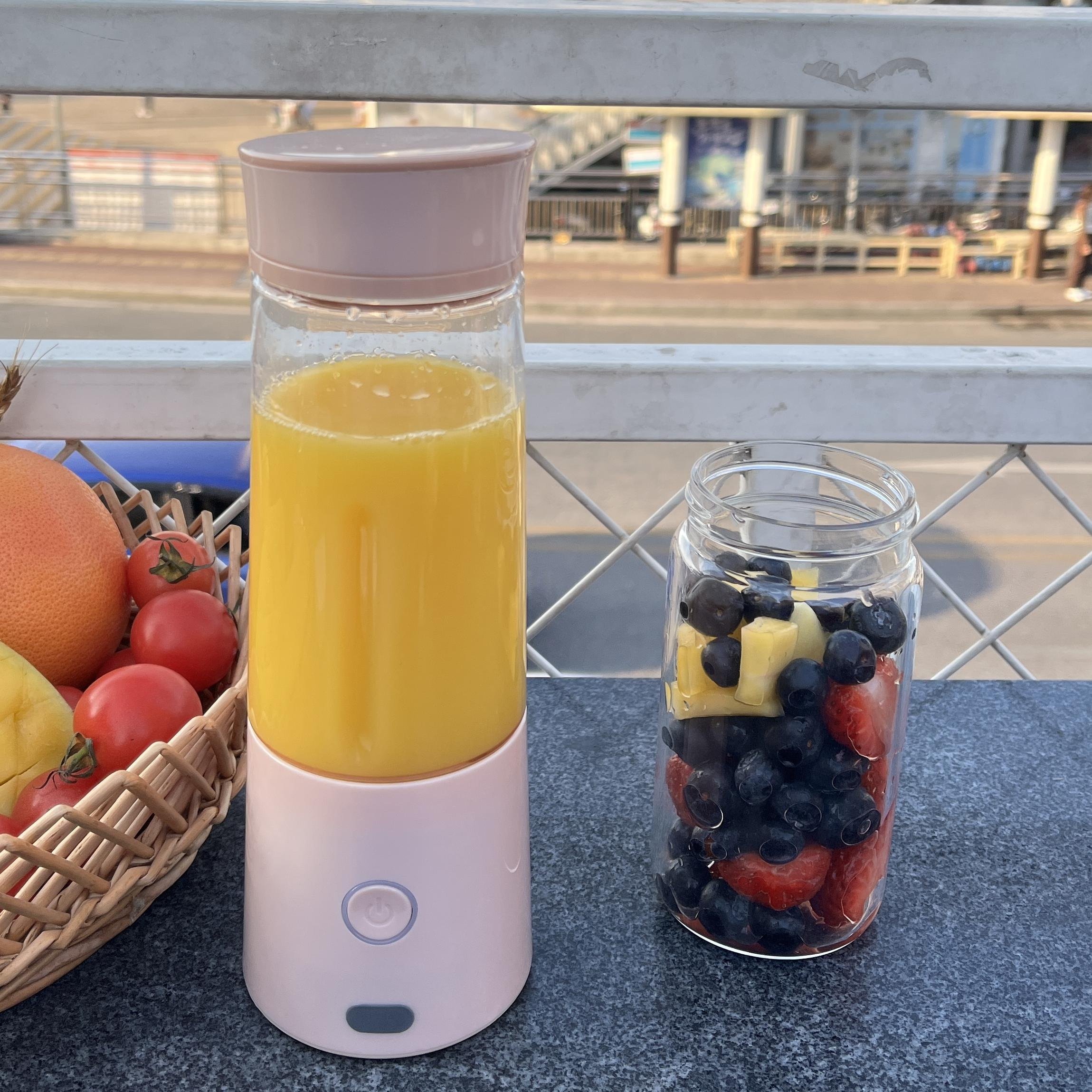 Kitchen Appliances Stainless Steel 6 Blades Usb Blenders Ice Crusher Fruit Orange Juicers Citrus Electric Mixer Blender Shaker