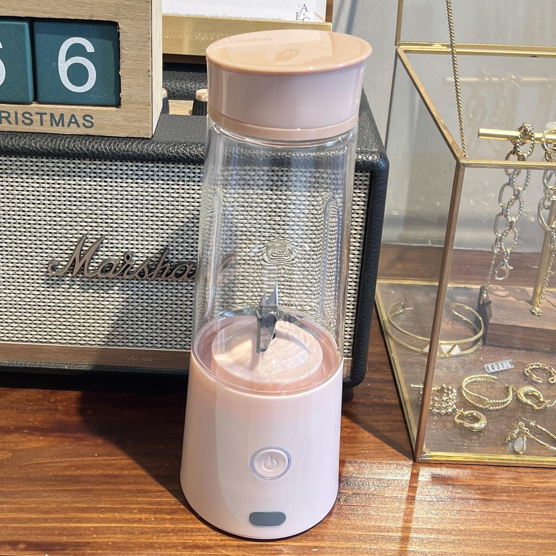 Kitchen Appliances Stainless Steel 6 Blades Usb Blenders Ice Crusher Fruit Orange Juicers Citrus Electric Mixer Blender Shaker