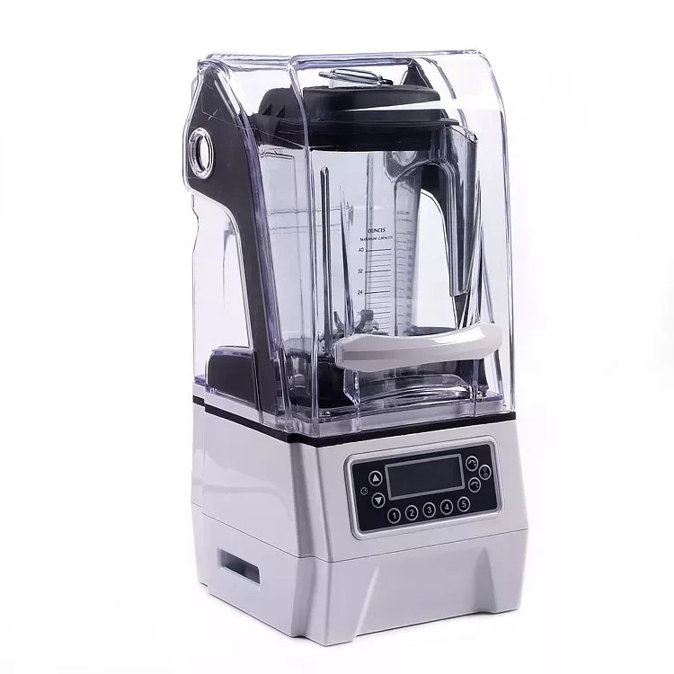 1500W 1.5L Heavy Duty Industrial Commercial Blender with Sound Cover for Coffee Shops