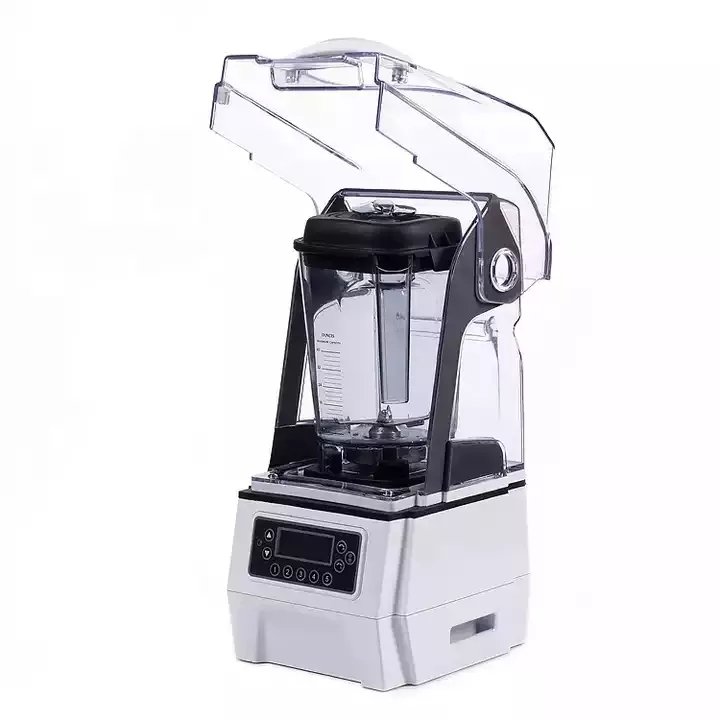 1500W 1.5L Heavy Duty Industrial Commercial Blender with Sound Cover for Coffee Shops