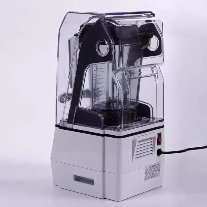 1500W 1.5L Heavy Duty Industrial Commercial Blender with Sound Cover for Coffee Shops