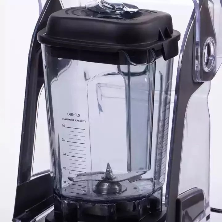 1500W 1.5L Heavy Duty Industrial Commercial Blender with Sound Cover for Coffee Shops