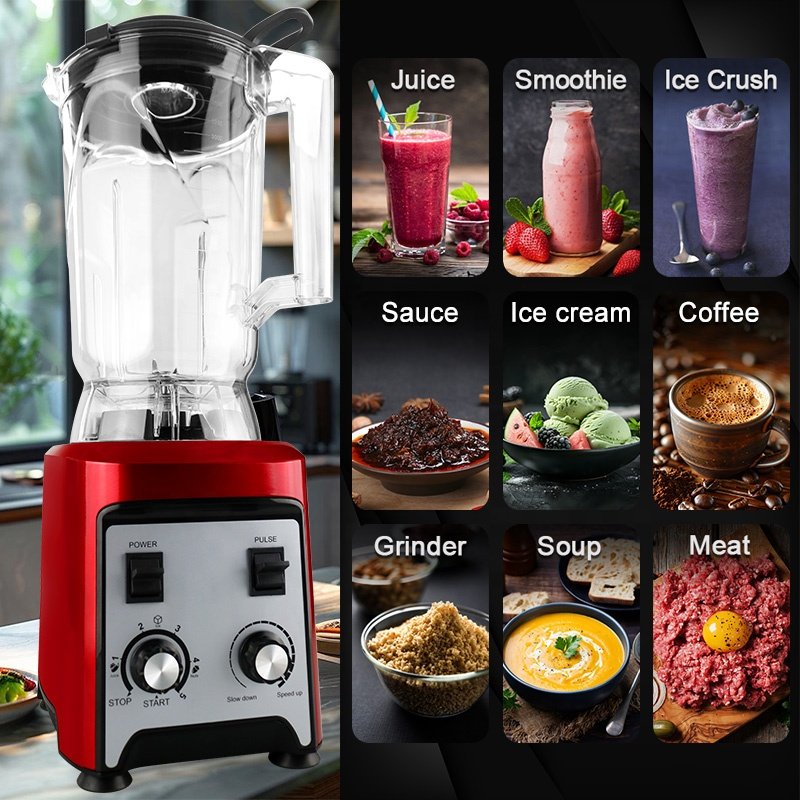 wholesale smoothie soya bean auto stirrer restaurant 4L juice blender commercial