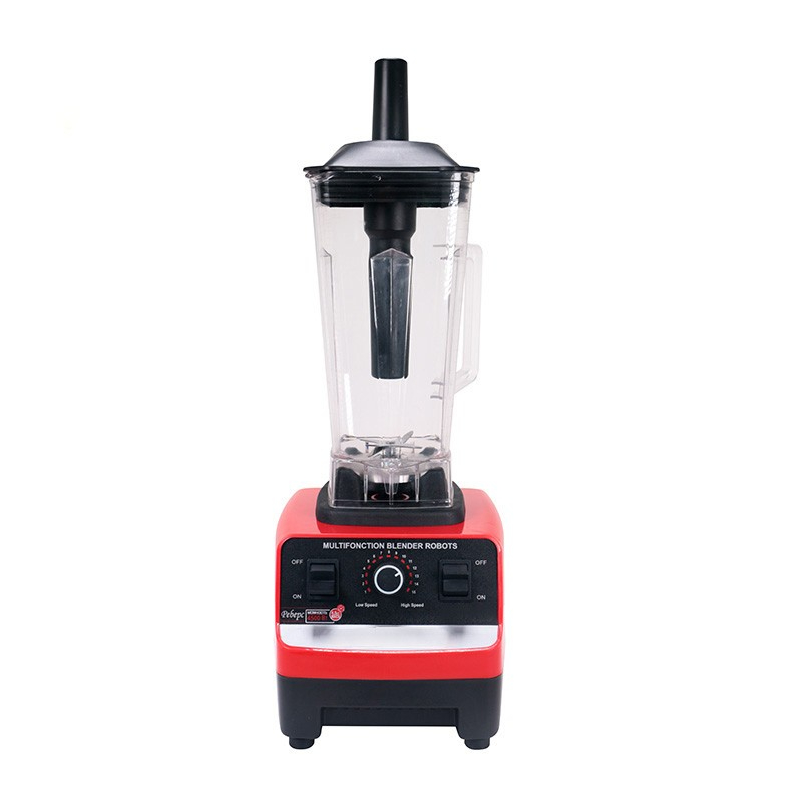 High Power 220v 1800w 2.0l Smoothie Blender Large Heavy Duty Commercial Blender Commercia With Sound Cover Silent