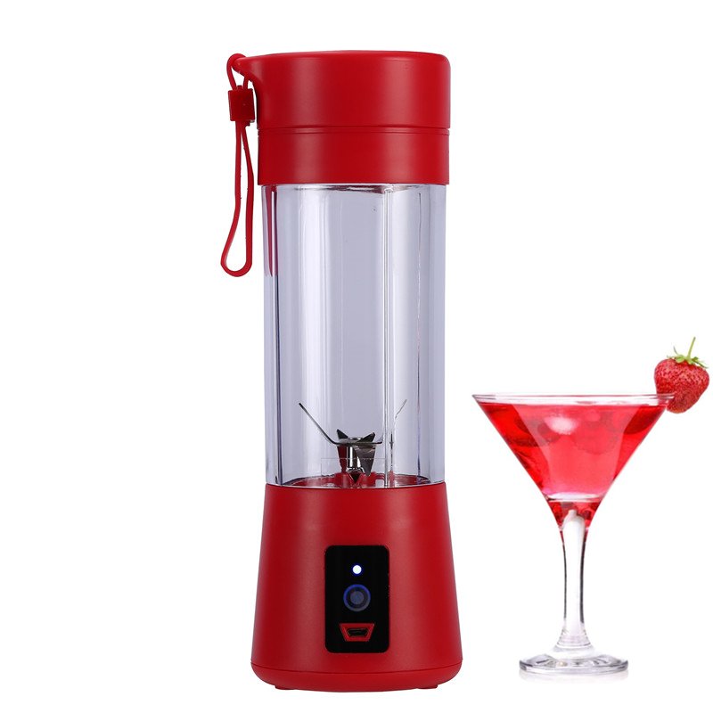 First Piece Special Price travel rechargeable fruit blender machine 380ml commercial cold press citrus juicers gym shaker bottle