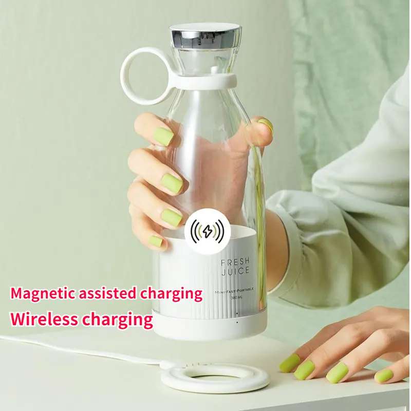 Fresh Juice Blender Portable Blender 350Ml Wireless Rechargeable Usb Juicer Cup Fruit Mixer Smoothie Juicer Blender