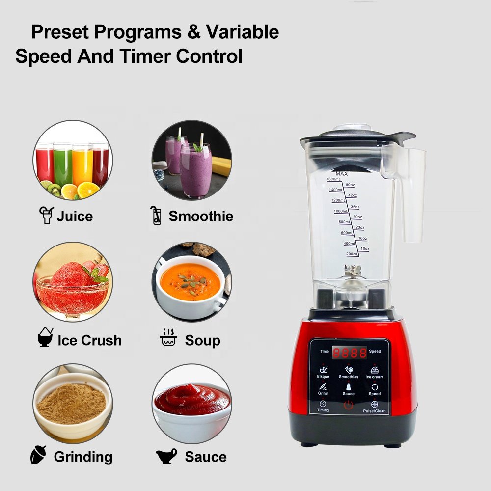 mixer grinder kitchen industrial high speed commercial food meat professional electric electronic juicer blender