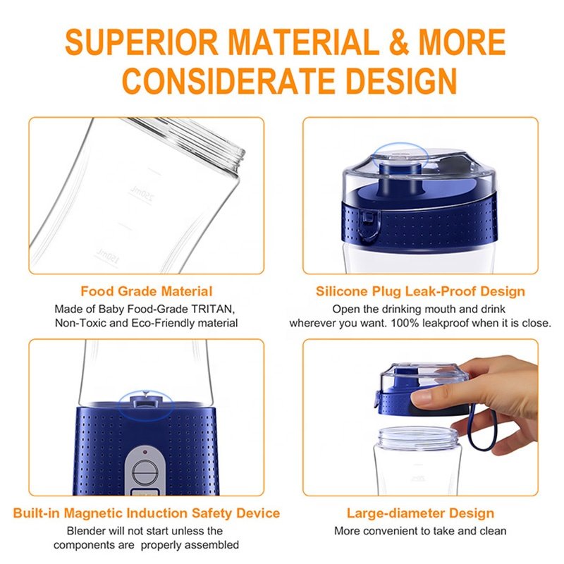 Chinese Factory wholesale USB personal portable juicer blender/food mixer