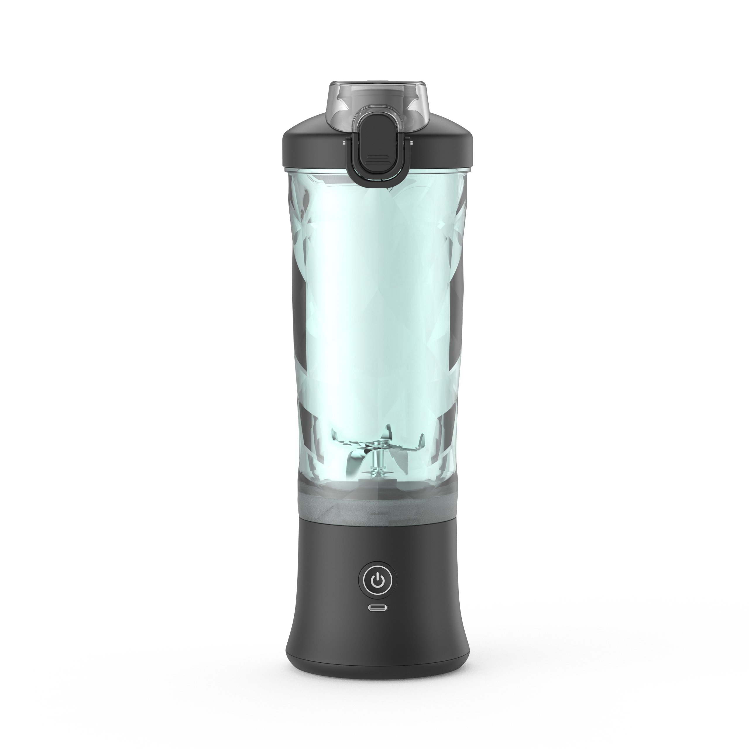 Rechargeable usb Mini Fruit Juice Mixer Bottle Smoothie Electric Juicer Cup High Speed Portable Blenders with 6 Blades