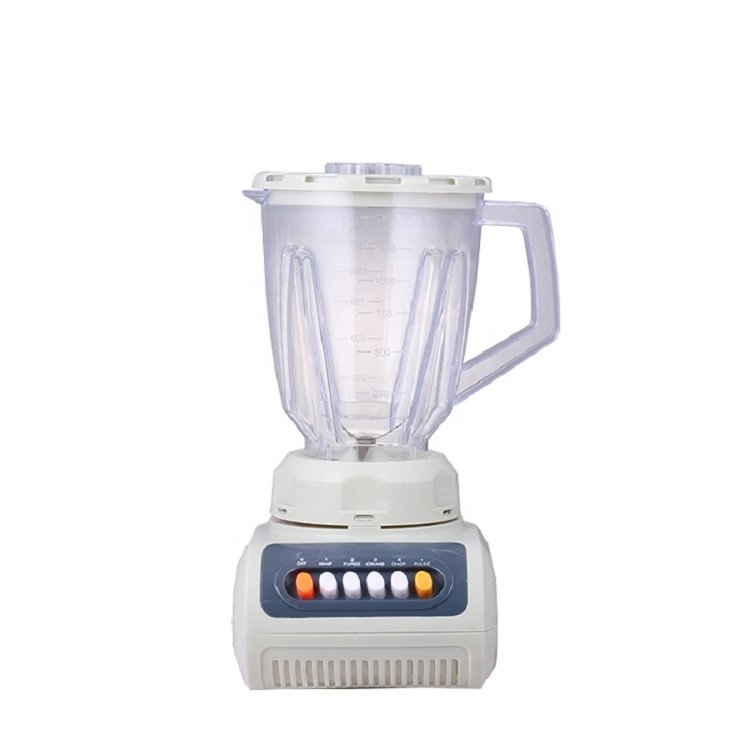 Electric Blender 999 Mixer Grinder High Cost Performance Selling 2 in 1 Plastic Ce OEM 10 Speed Plastic Jar Blender Push Button