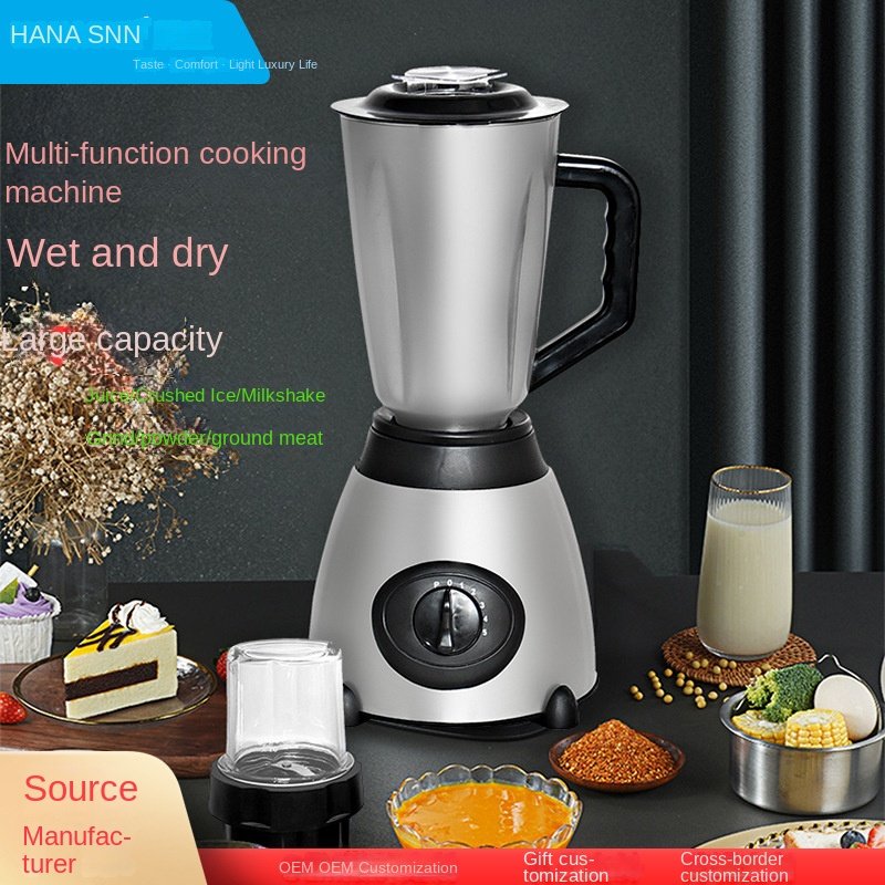 Factory Direct Food Process Stainless Steel Multifunctional Professional High Speed Big Power Blender Mixer