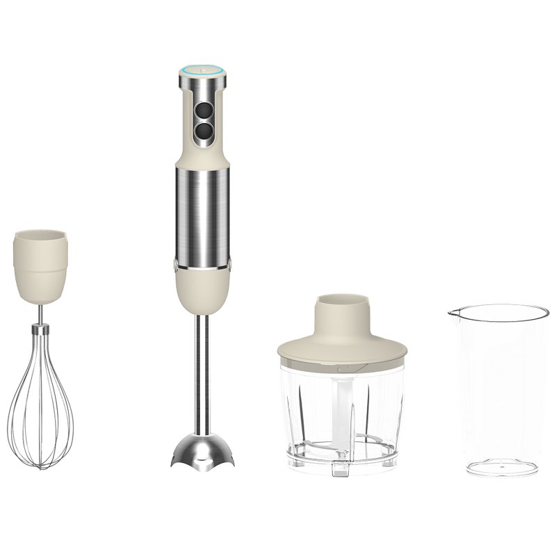 electric 4 in 1 ice cream meat bobies food mixer grinder hand blender for kitchen chopper mashing chopping whipping milk