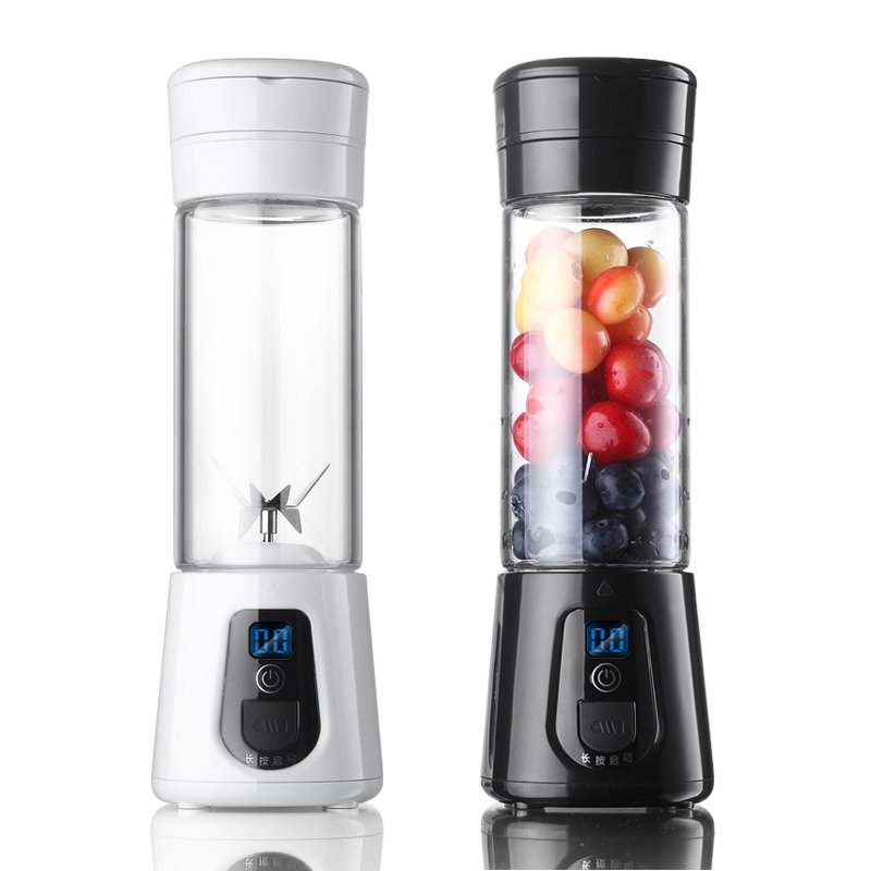 Easy To Catch Kitchen Assistant 120w Usb Glass Mini Mixer Blenders And Juicers Set
