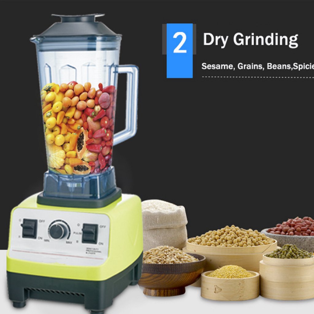 Multi-purpose High Performance Portable Commercial Household 4500W Mixer 3 Colors Citrus Juicer Blender Machines Food Processors