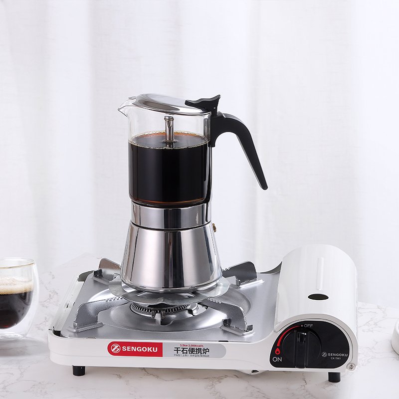 New Trend Product Maker 12 Cup Moka Pot Espresso Moka Pot Coffee Maker Blander Blender