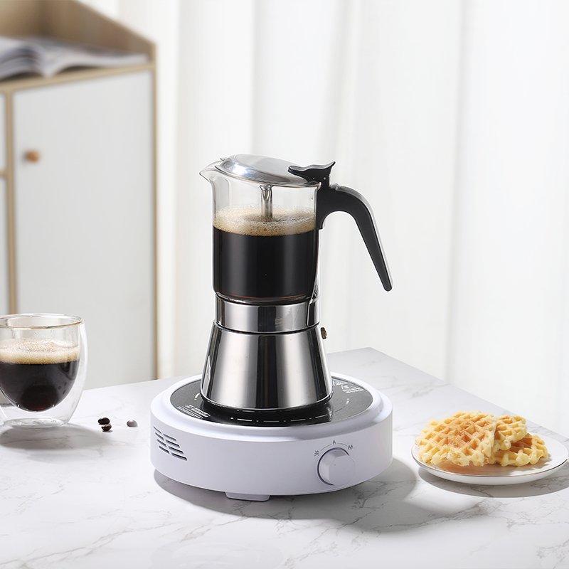 New Trend Product Maker 12 Cup Moka Pot Espresso Moka Pot Coffee Maker Blander Blender