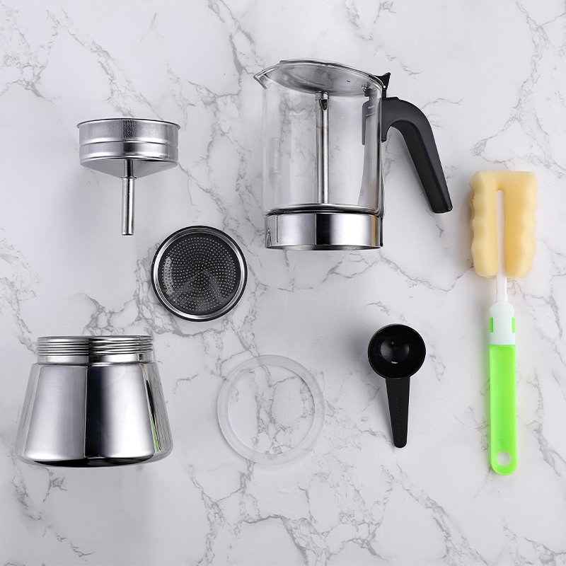 New Trend Product Maker 12 Cup Moka Pot Espresso Moka Pot Coffee Maker Blander Blender