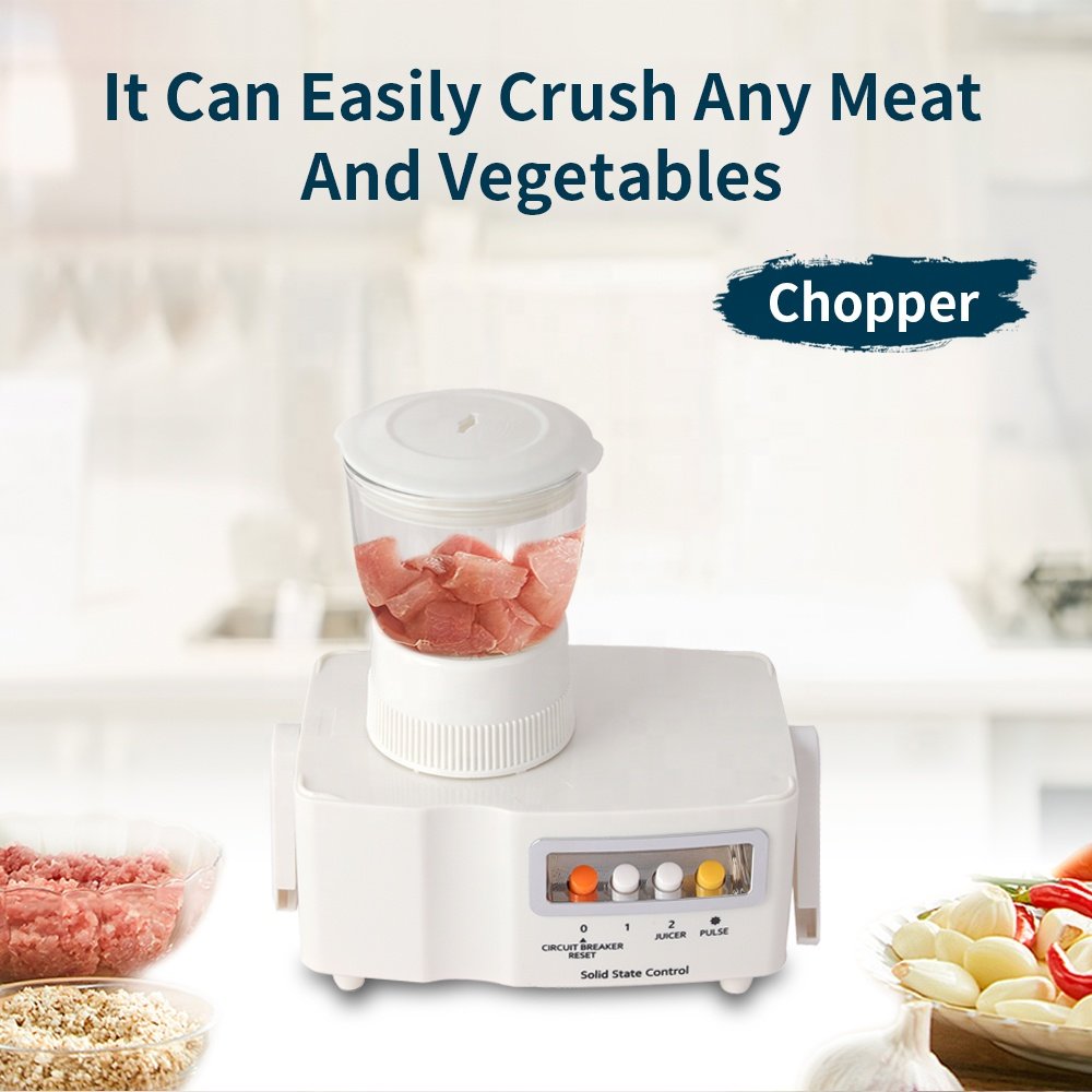 outai ABS plastic housing 2 speeds and pulse safety switch small appliance OT-MJ176 Home Appliance 4 in 1 Apple Juicer blender