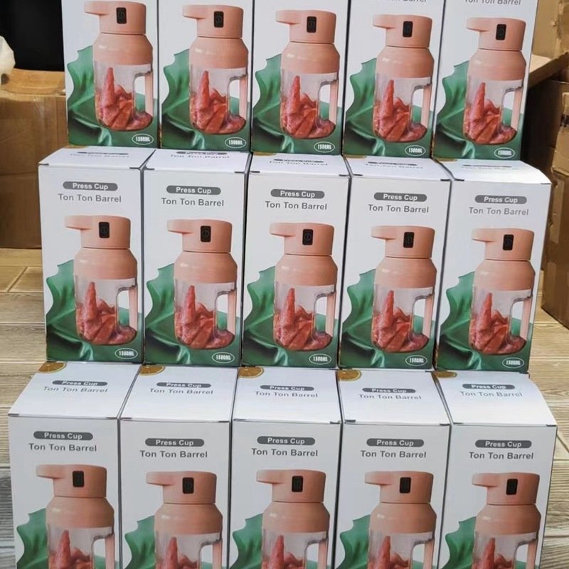 1500ML Portable Mini Electric Blender Juicer Cup 8 Blades Portable Blender for Smoothie Milkshake Juice Baby Food