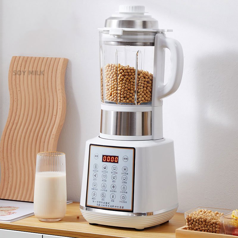 1.75L 1100W Commercial Blender Heavy Duty Yam Pounder Blender Stainless Steel Drink Machine Blender