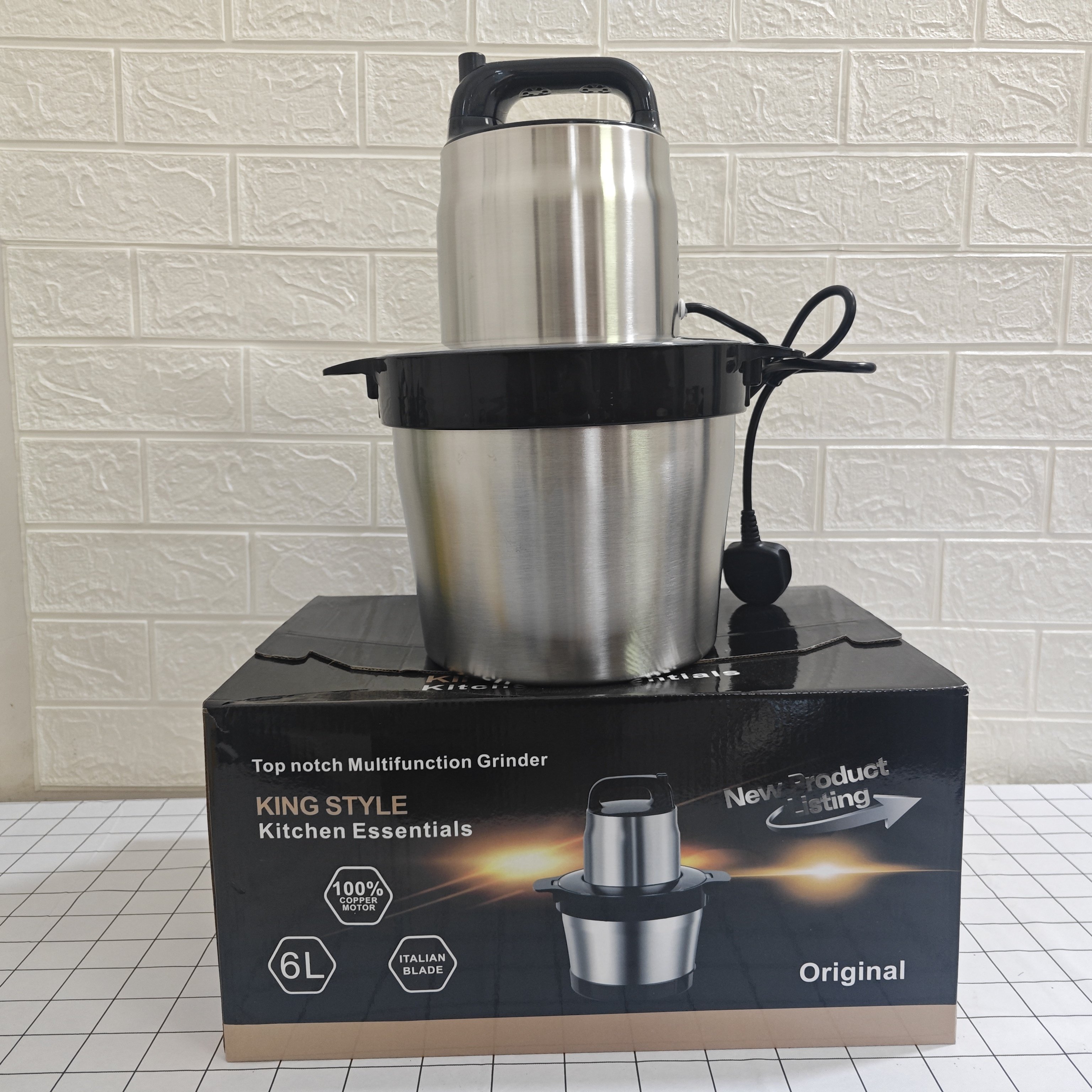 Fast delivery 6L Fufu Pounding Blender Yam Pounder Machine Meat Chopper Electric Meat Grinder