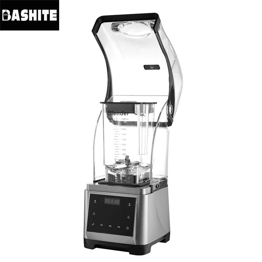 110V-240V Smoothie Machine Smoothie Salad Blender Milk tea shop commercial Chinese brand factory wholesale Pure copper motor