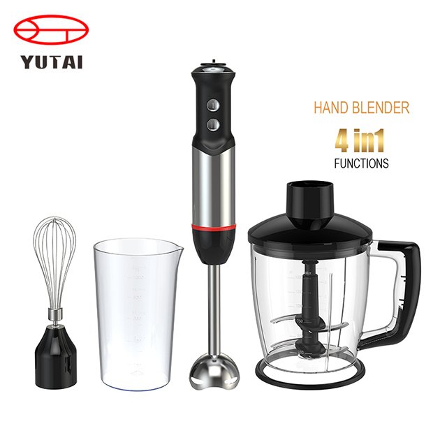 hand immersion blender with stainless steel blades multifunction hand blender