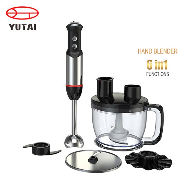 hand immersion blender with stainless steel blades multifunction hand blender