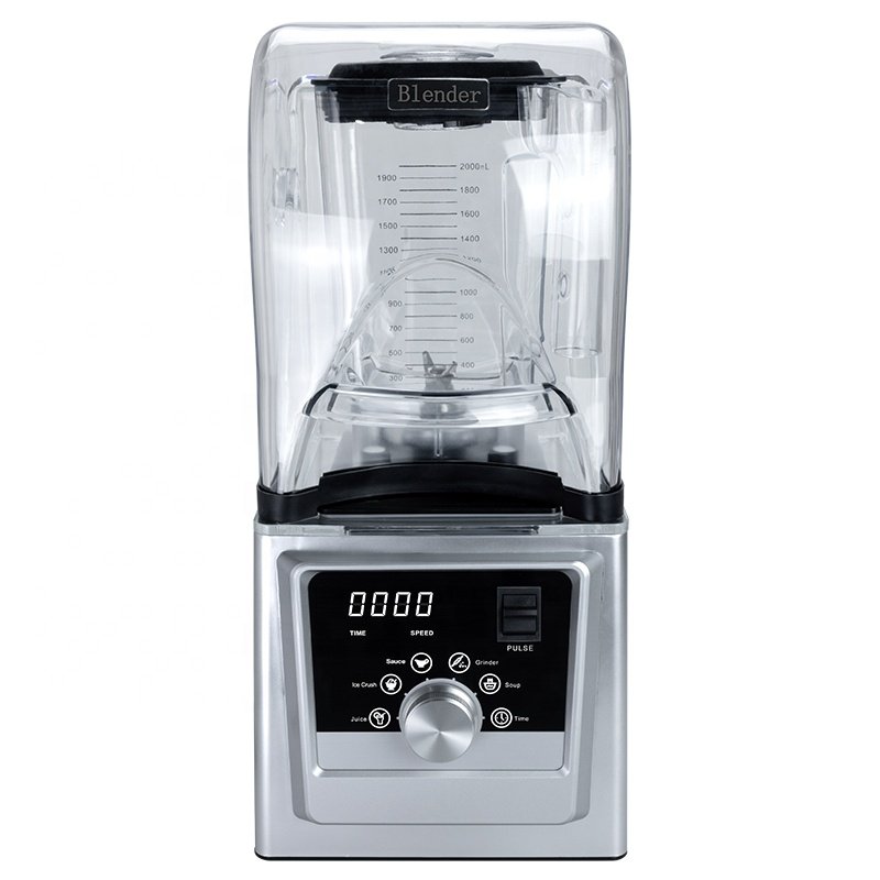 New silent blender kitchen appliances ice crushing with soundproof cover blender