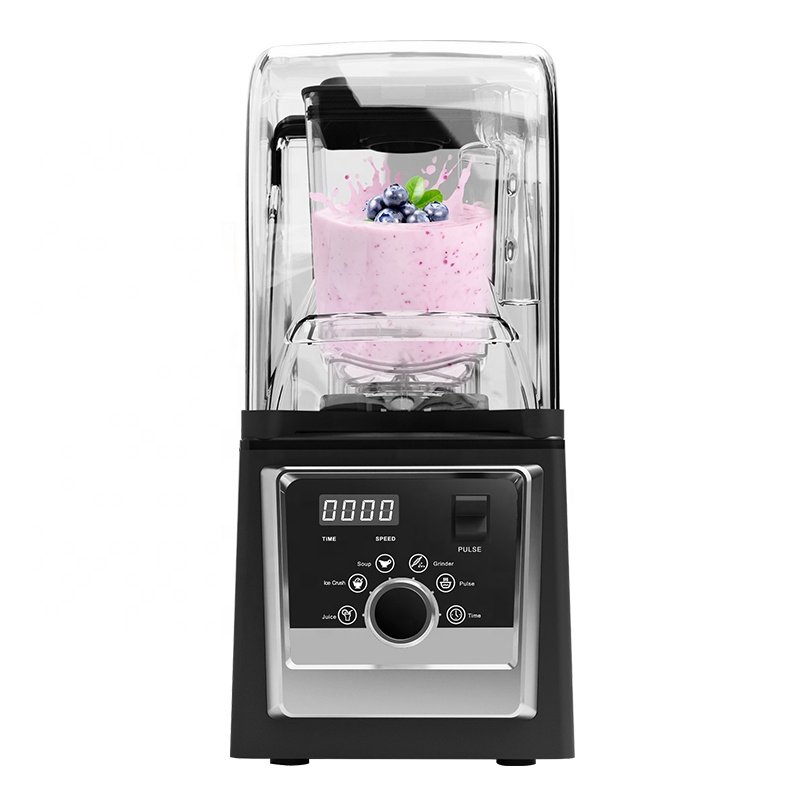 New silent blender kitchen appliances ice crushing with soundproof cover blender