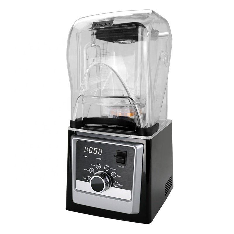 New silent blender kitchen appliances ice crushing with soundproof cover blender