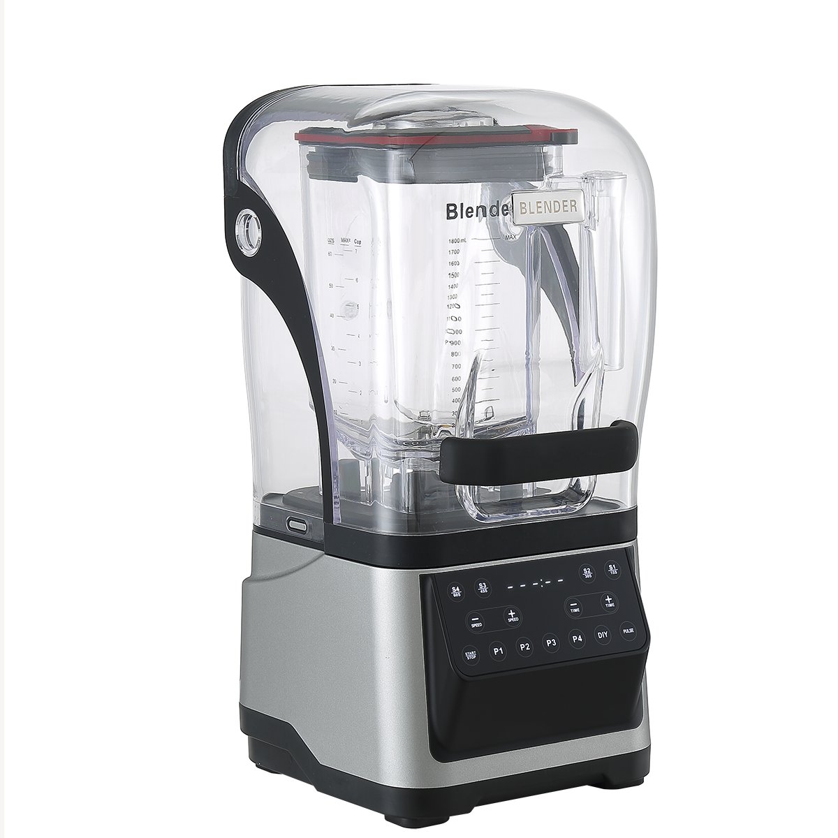 Heavy-Duty Commercial High-Speed Multi-Purpose Industrial Blender Mixer for Smoothies and Ice Blending