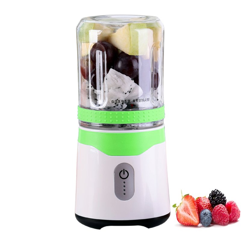 First Piece Special Price battery operated hand press portable smoothie juicer extractor blender 500ml+350ml coffee mixer bottle