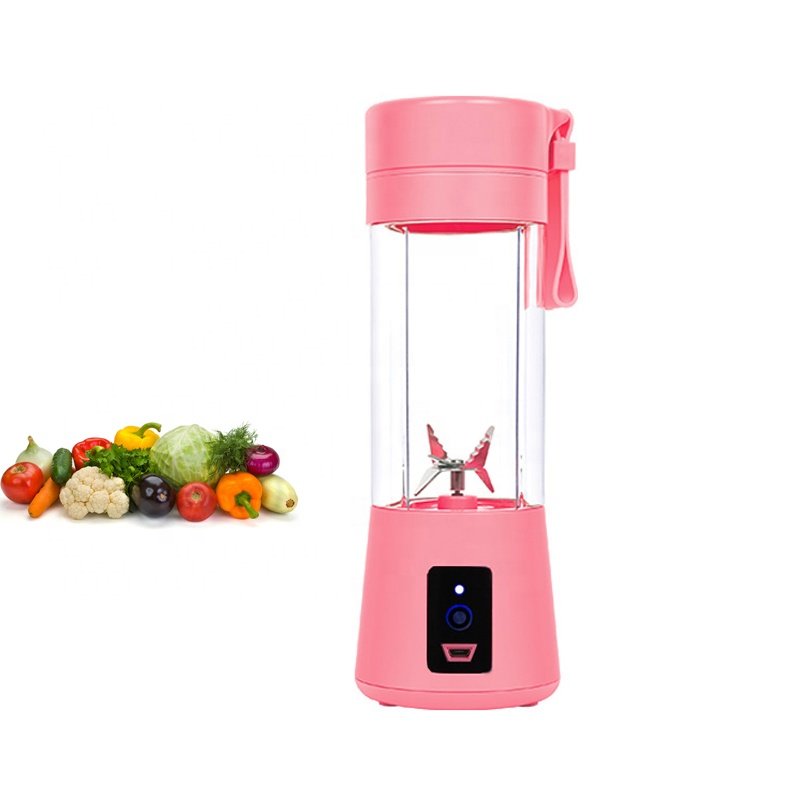 First Piece Special Price 6 blades mini portable electric juice blender 150w orange juicer 400ml travel coffee maker cup