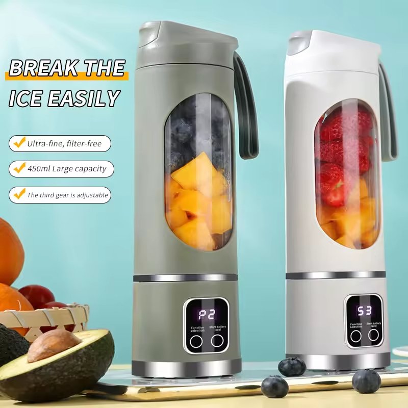 2024 wholesale Mini Fresh Juice Juicer Mixeur Fruit Mixer Bottle Liquidificador Licuadora Portatil Smoothie Portable Blenders