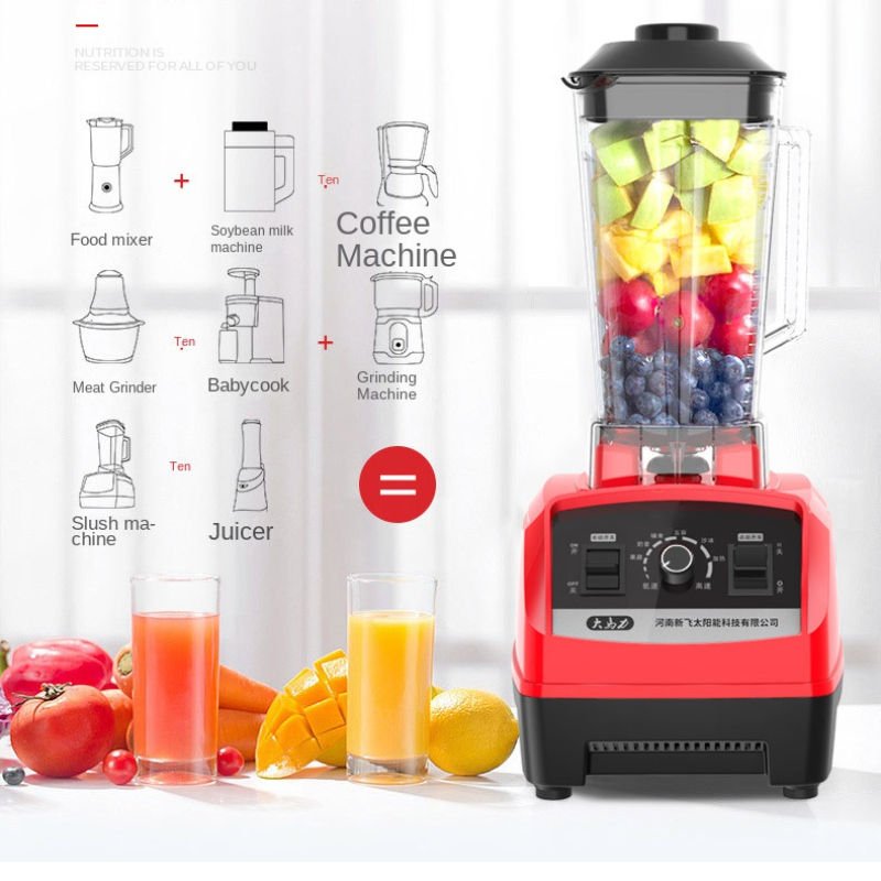 Multifunctional smoothie juicing blender machine soybean milk mixer blender juice extractor silver crest Blender