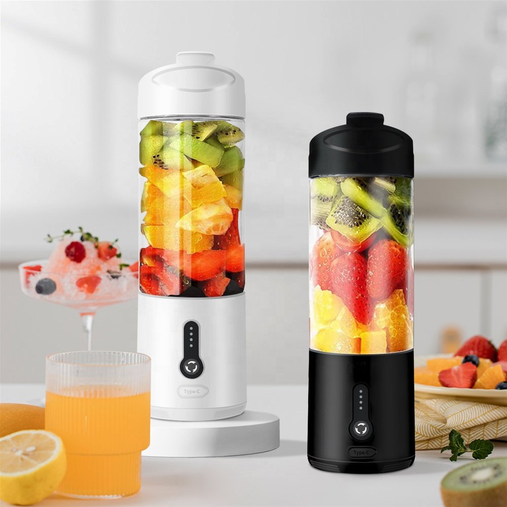 500ML Portable Outdoor Mini Electric USB Rechargeable Juice Smoothie Blender