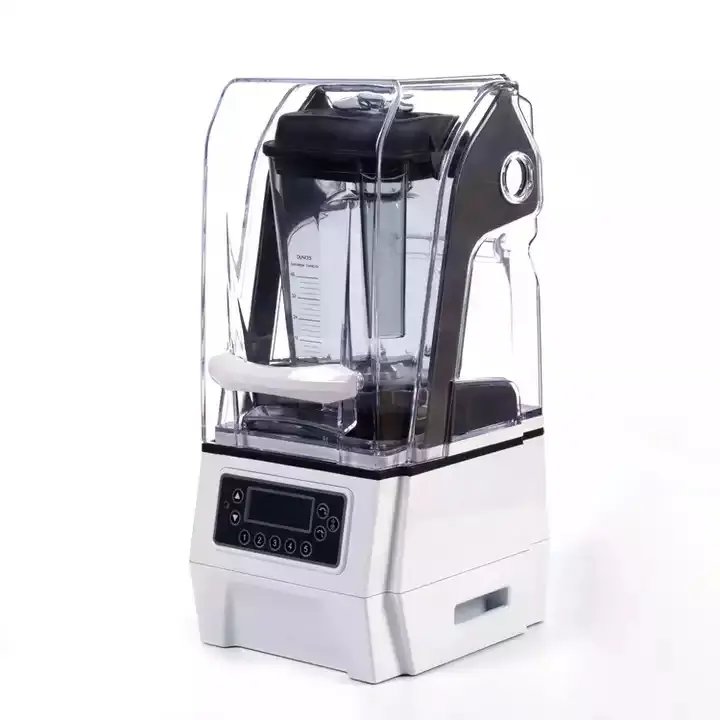 PC Multifunctional 1500W 1.5L Plastic Heavy Duty Industrial Commercial Blender With Sound Cover