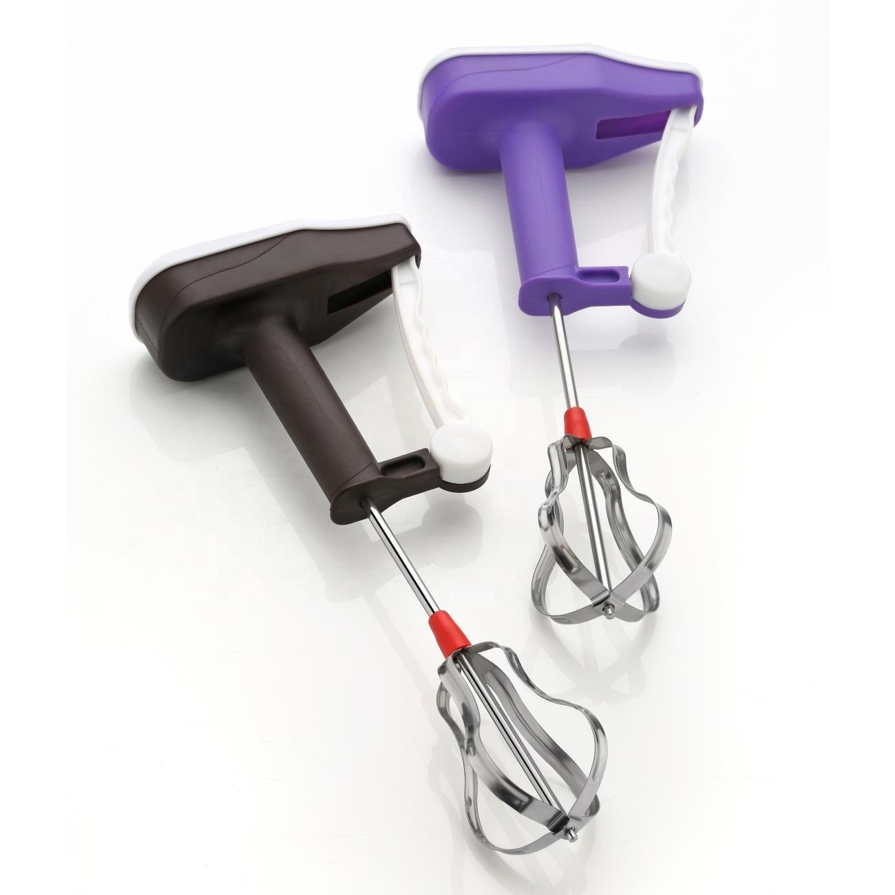 Vistaar Mini Hand Blender Manual Plastic Beaters Kitchenware Car/RV Hand Press Blender Mixer Hotel Use Manual Egg Beaters