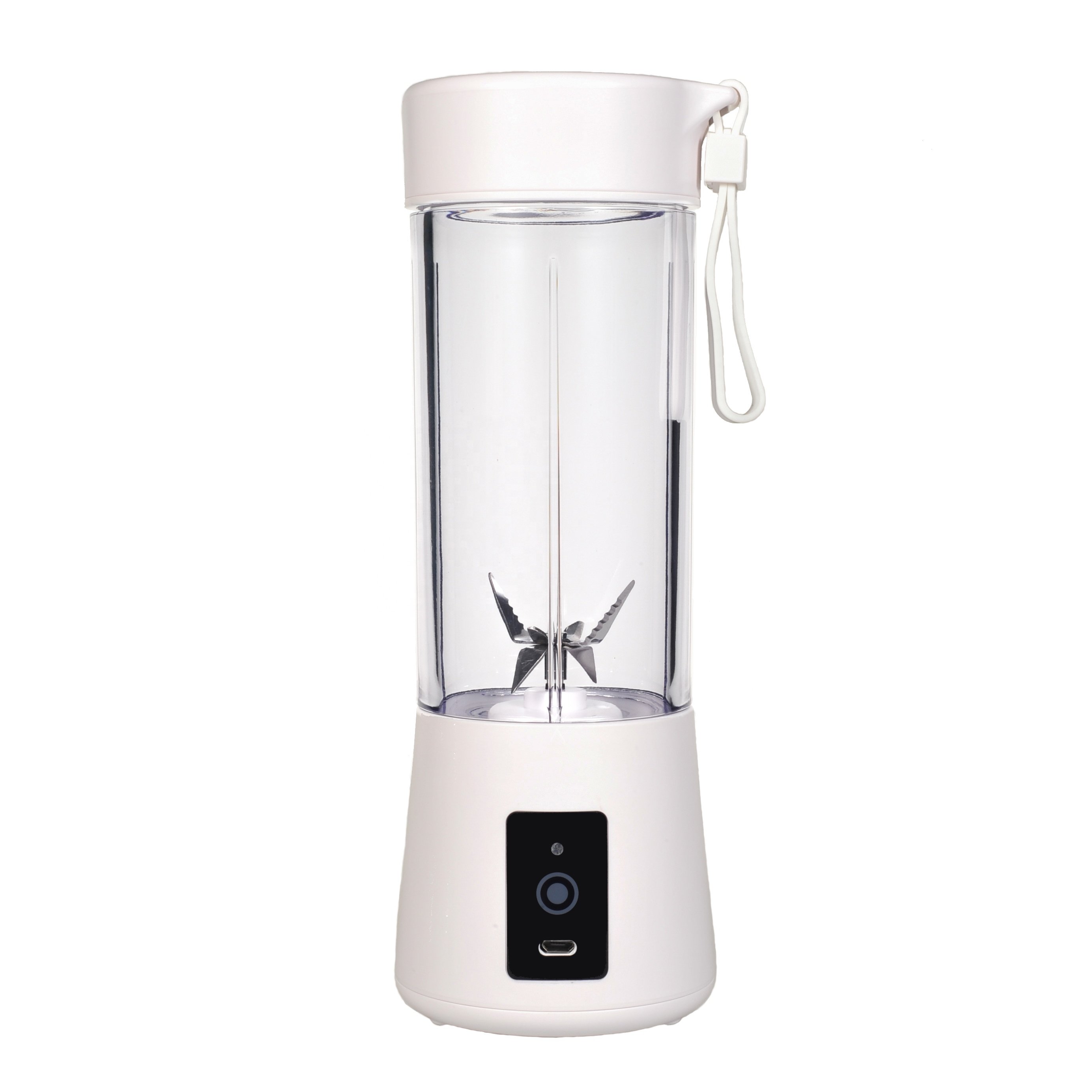 First Piece Special Price 400ml Kitchen Appliance 6 blades Rechargeable Mini Usb Portable Smoothie Fruit Juicer Blender Cup
