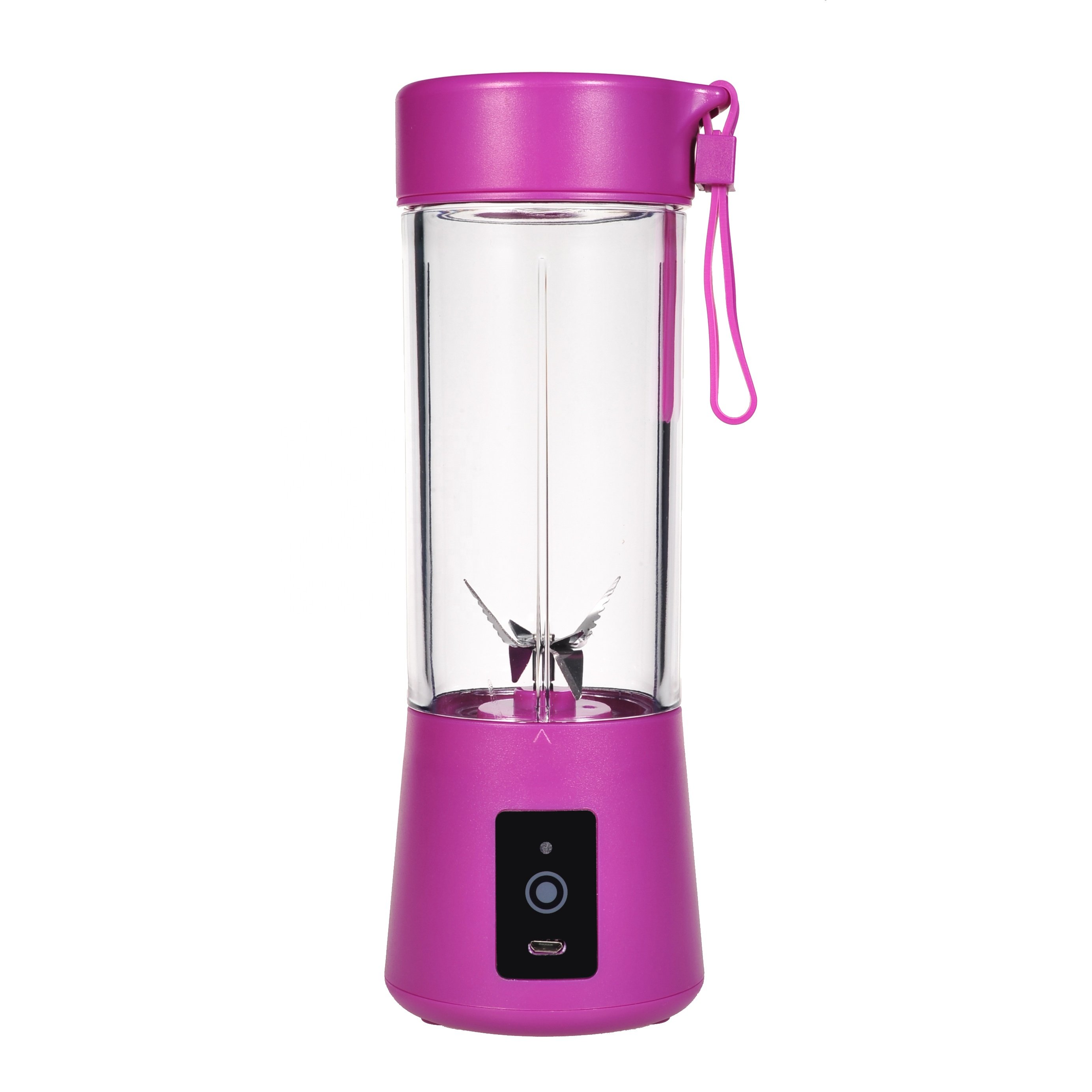 First Piece Special Price 400ml Kitchen Appliance 6 blades Rechargeable Mini Usb Portable Smoothie Fruit Juicer Blender Cup