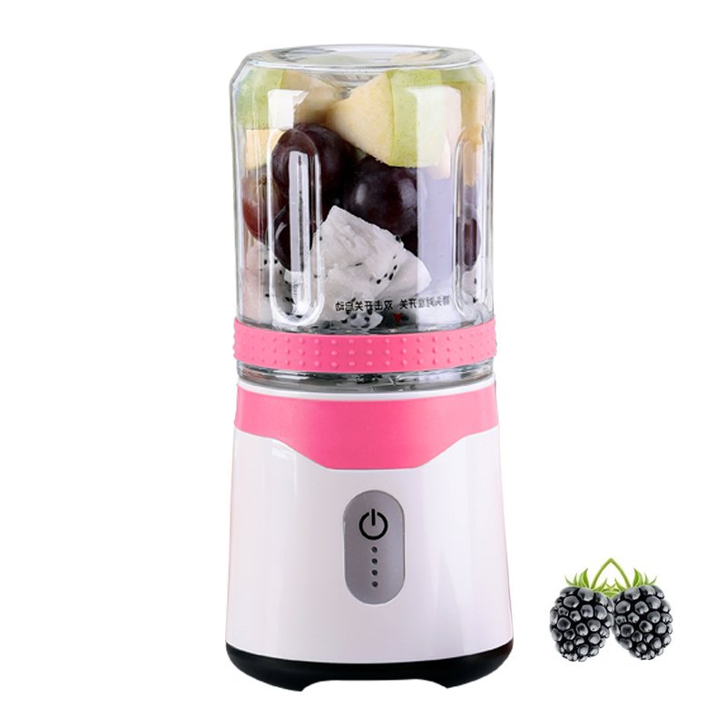 First Piece Special Price plastic rechargeable usb hand fruit juice blender 500ml+350ml electrical coffee grinder machine bottle